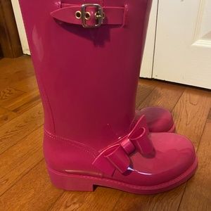 Valentino RED bow rainbows